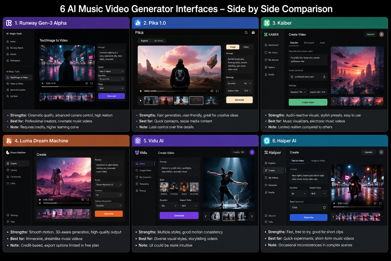 Best AI music video generators for creators compared in 2026